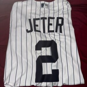 Authentic Derek Jeter New York Yankees Jersey